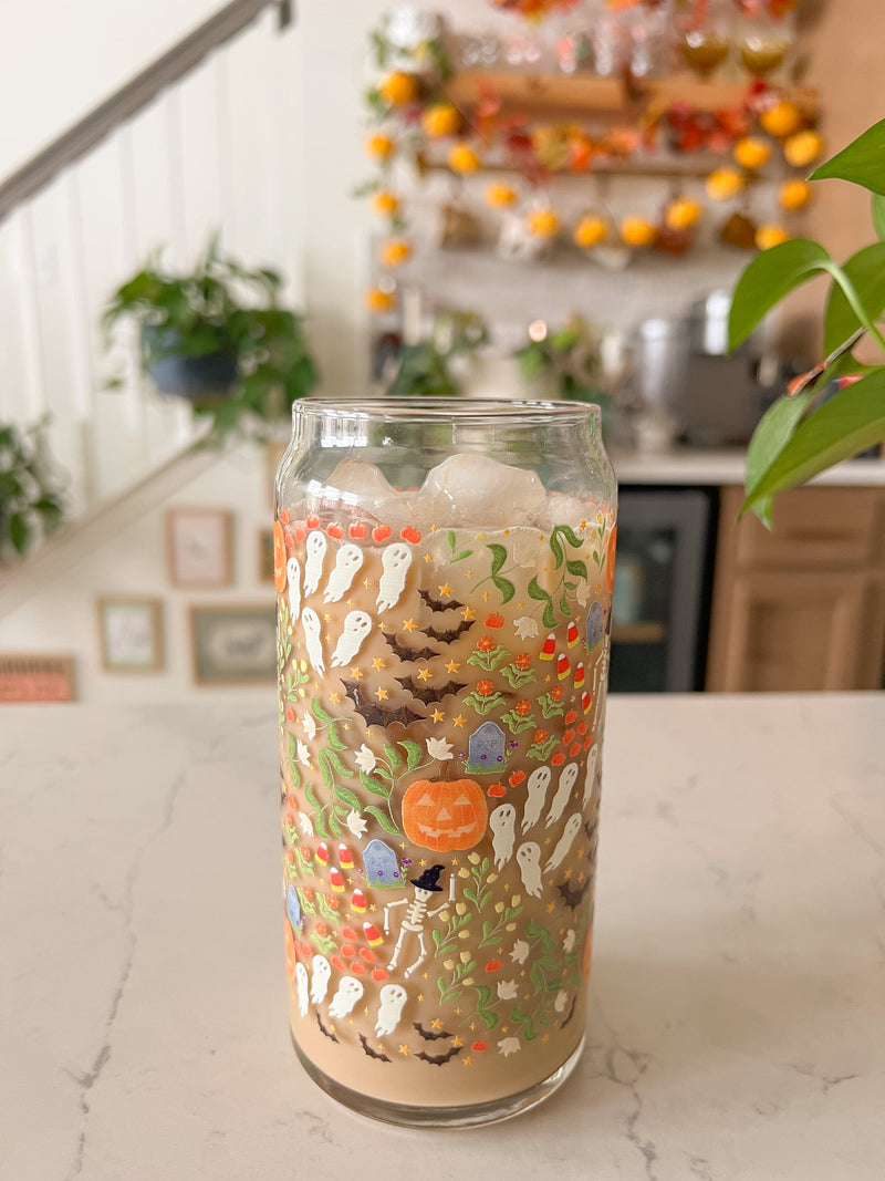 PREORDER 20oz Classic Halloween Glass