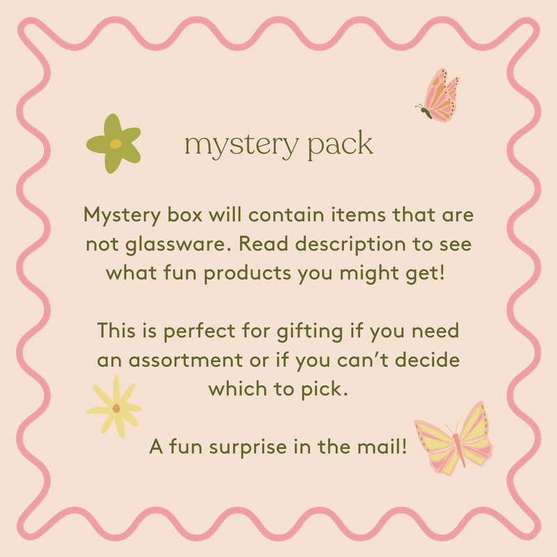 Mystery Pack - NOT Glassware